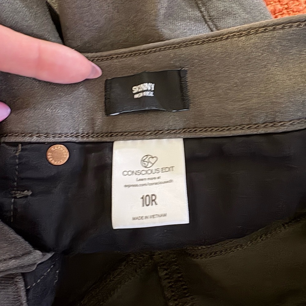 Express Skinny Coated Jean - Picture 4 of 4